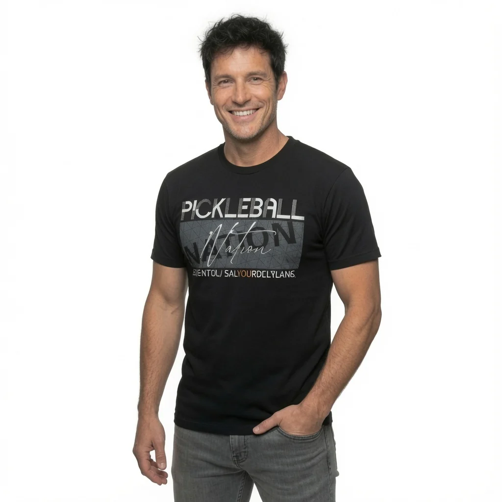 Believe Pickleball Nation Graphic T-Shirt - Image 2