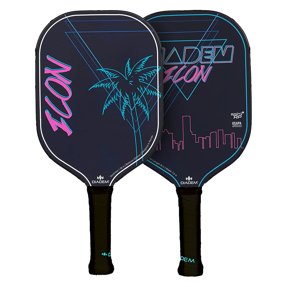 Diadem Icon V1 Graphite Pickleball Paddle - Image 8