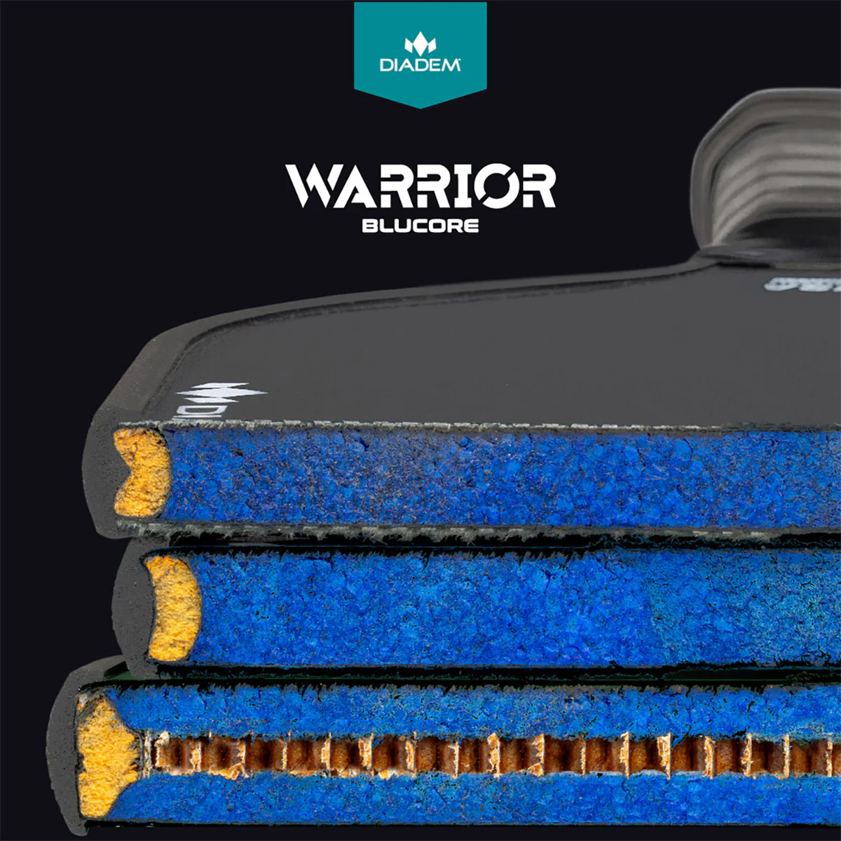 Diadem Warrior BluCore V3 Standard Pickleball Paddle - Image 6