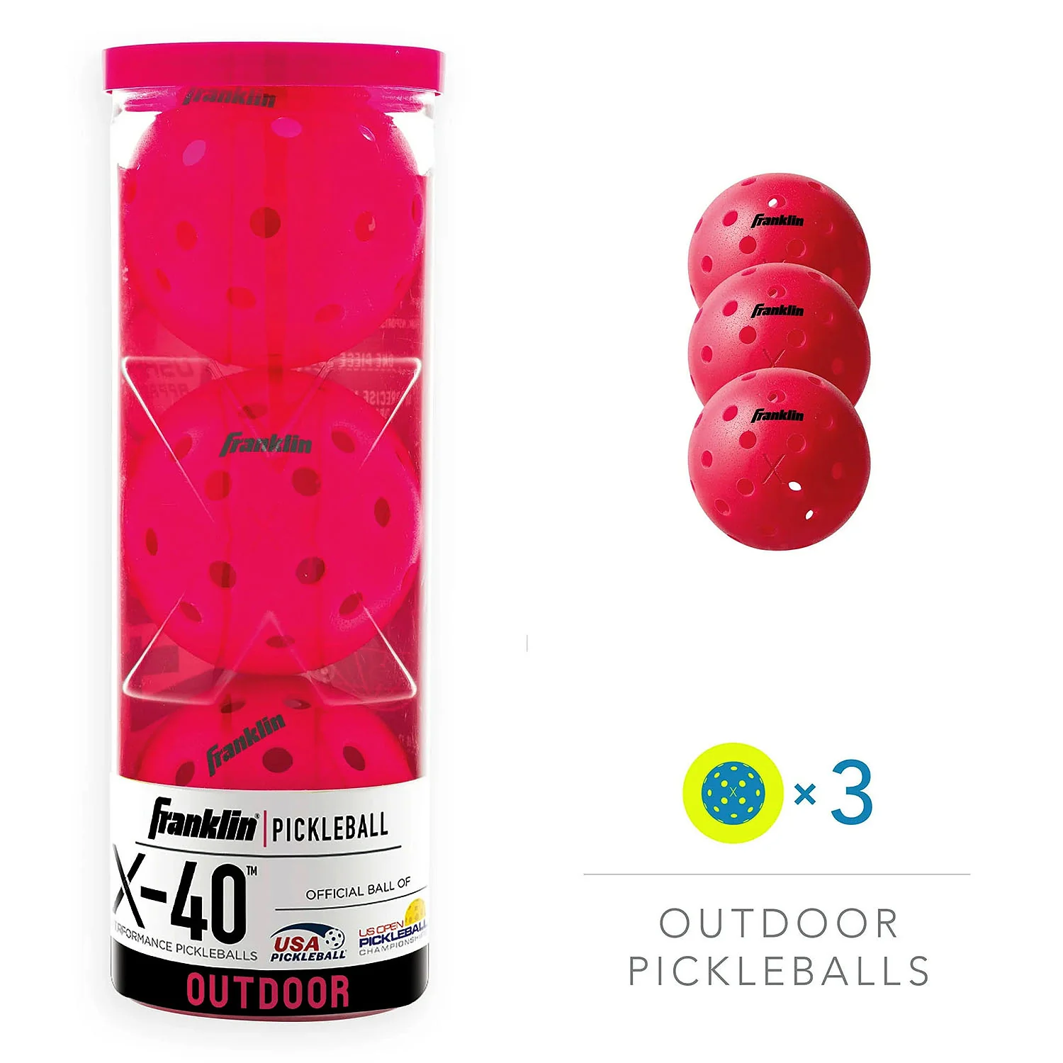 Franklin X-40 Performance Outdoor Pickleballs - Image 11