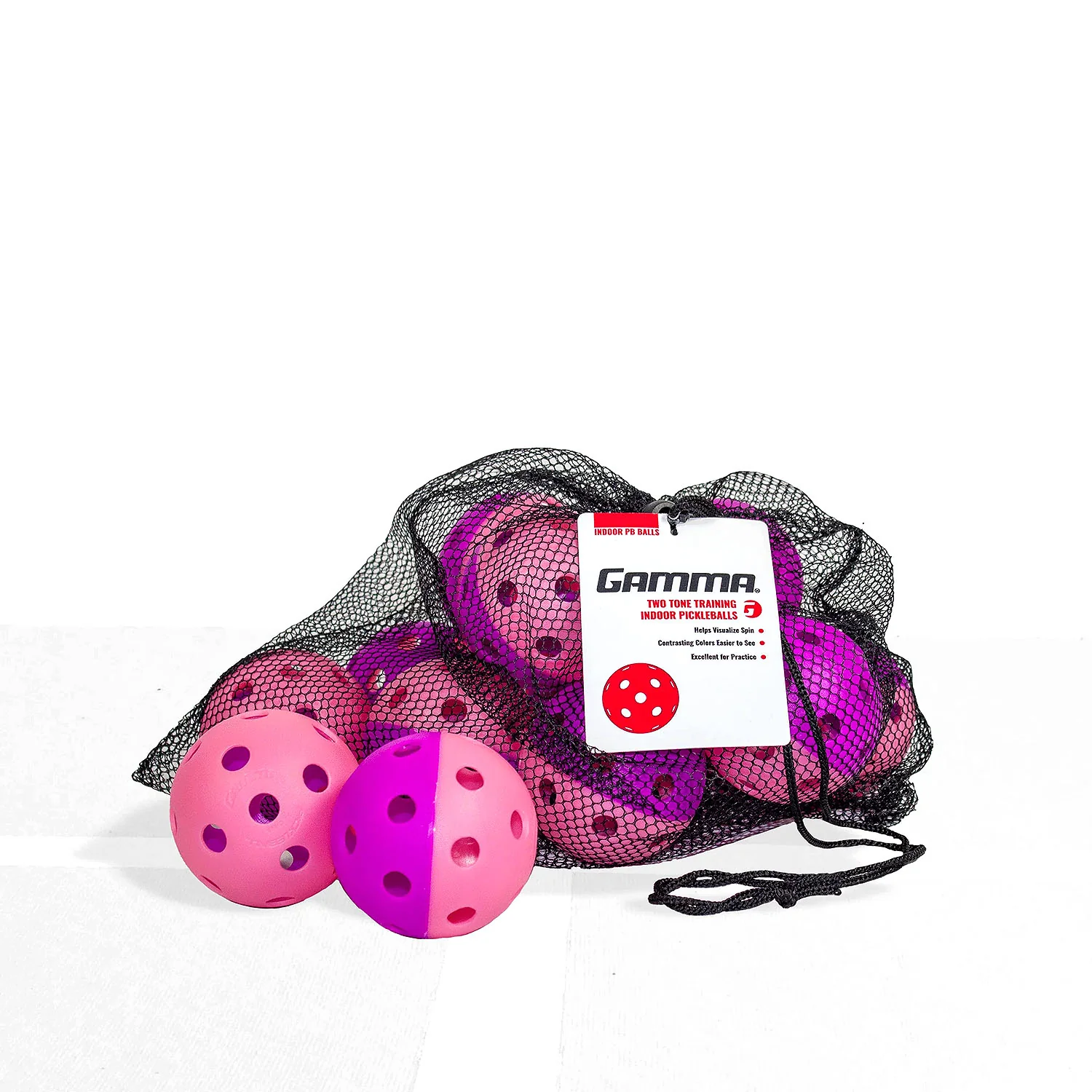 GAMMA Two-Tone Indoor Training Pickleballs - Image 3