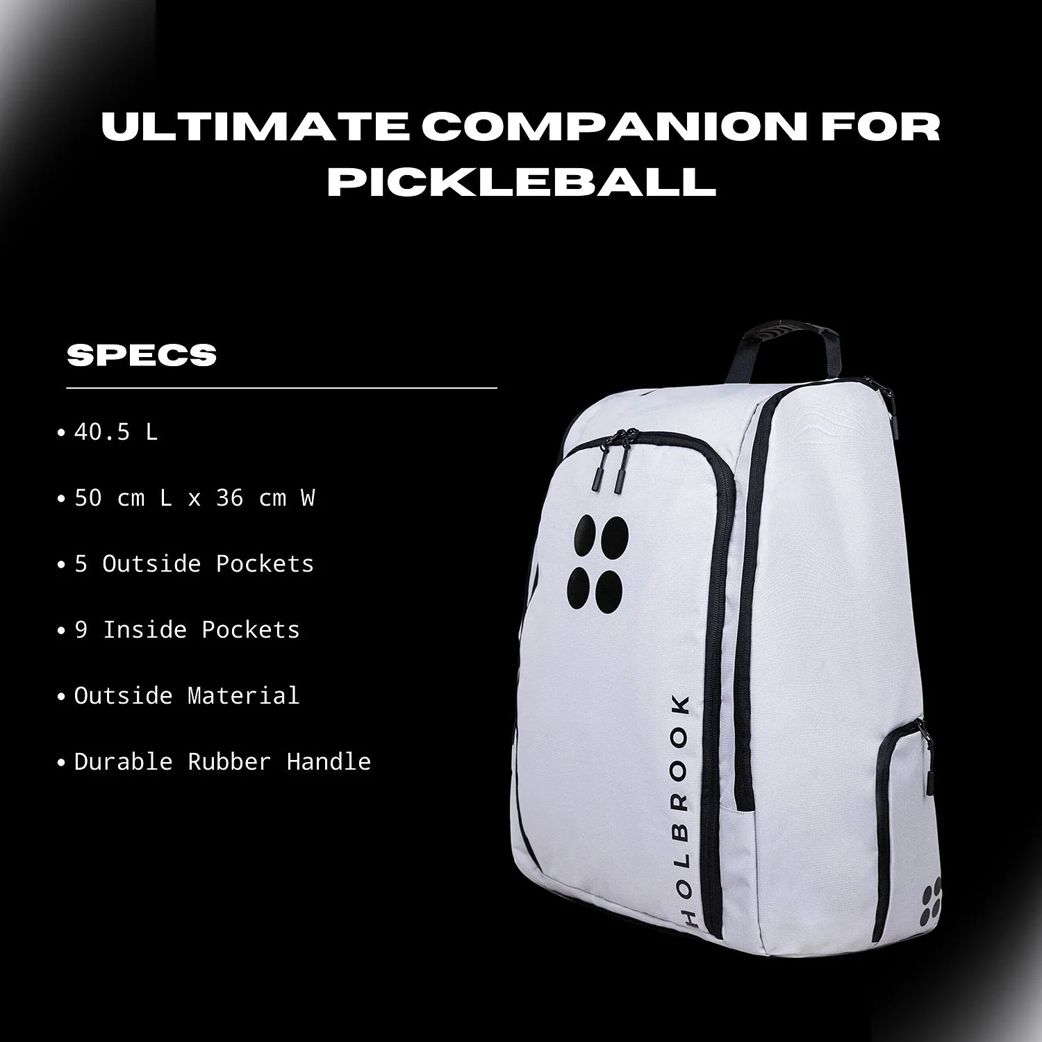 Holbrook Podium Pickleball Bag - Image 8