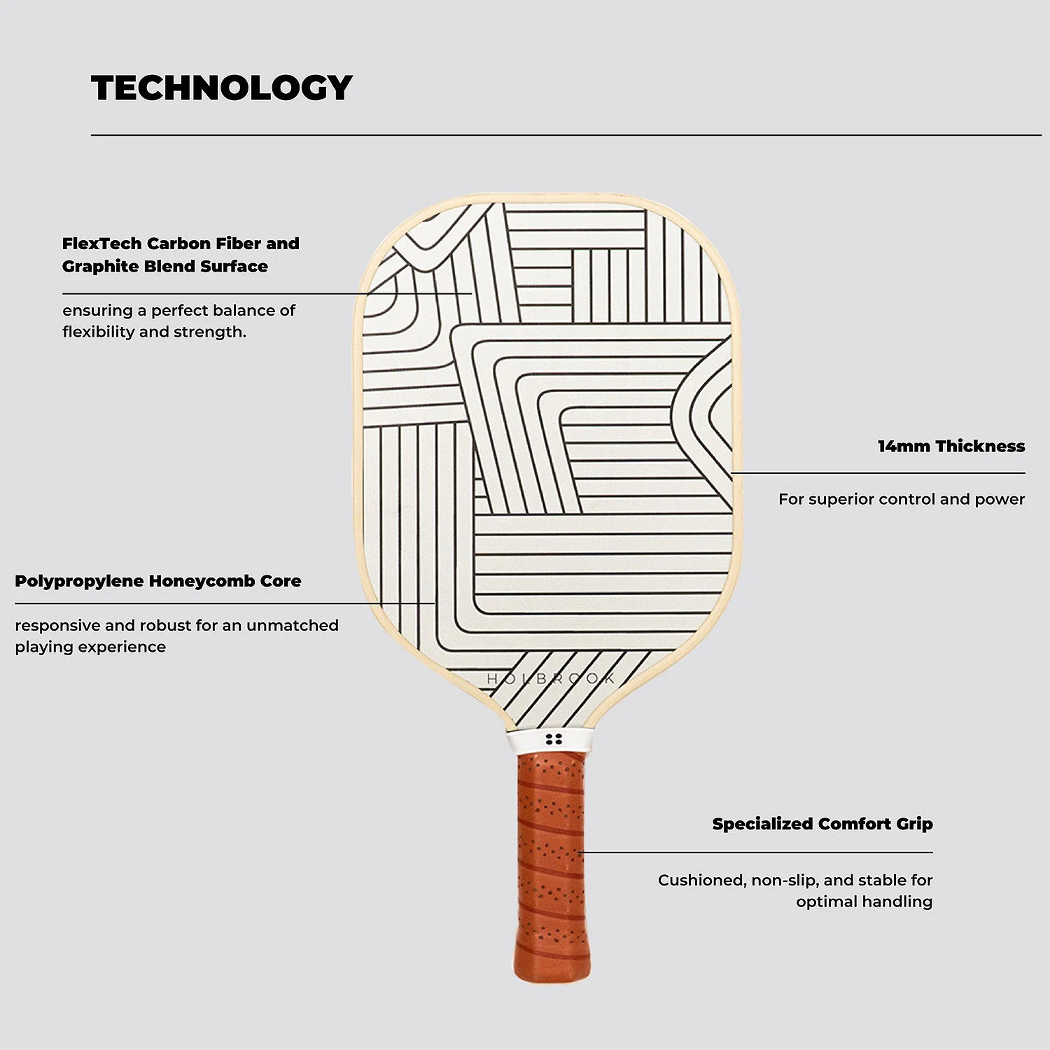 Holbrook SoHo Performance Pickleball Paddle - Image 5