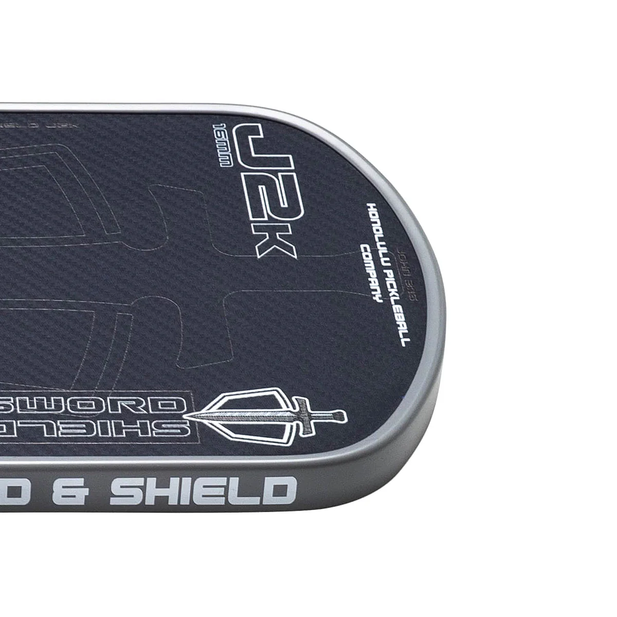 Honolulu Sword & Shield J2K Pickleball Paddle - Image 3