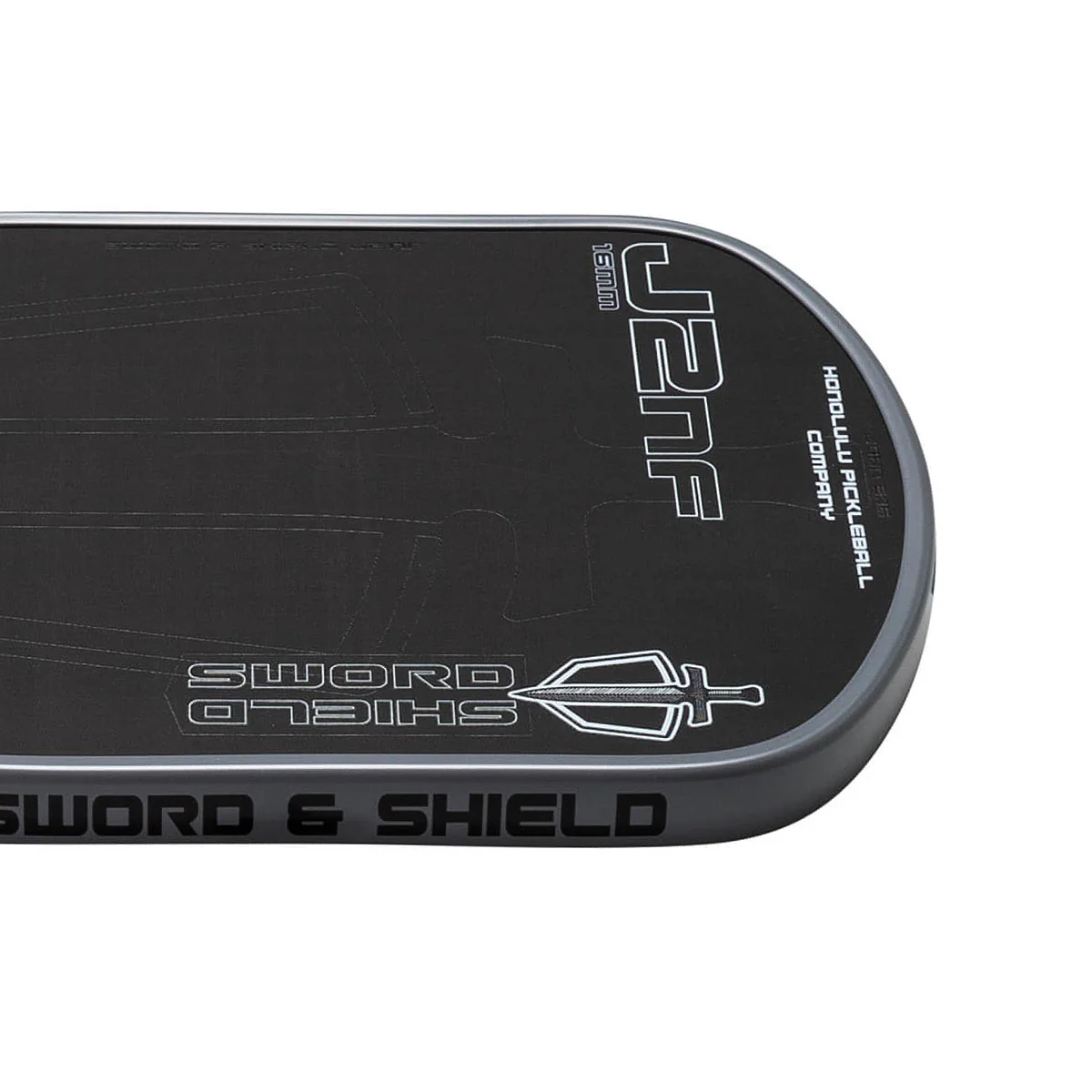 Honolulu Sword & Shield J2NF Pickleball Paddle - Image 3