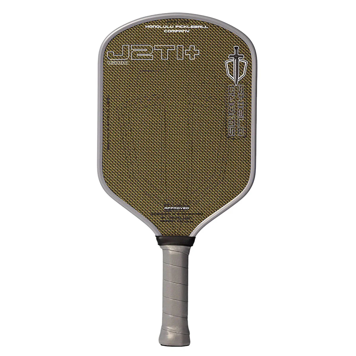 Honolulu Sword & Shield J2Ti+ Carbon & Titanium Pickleball Paddle