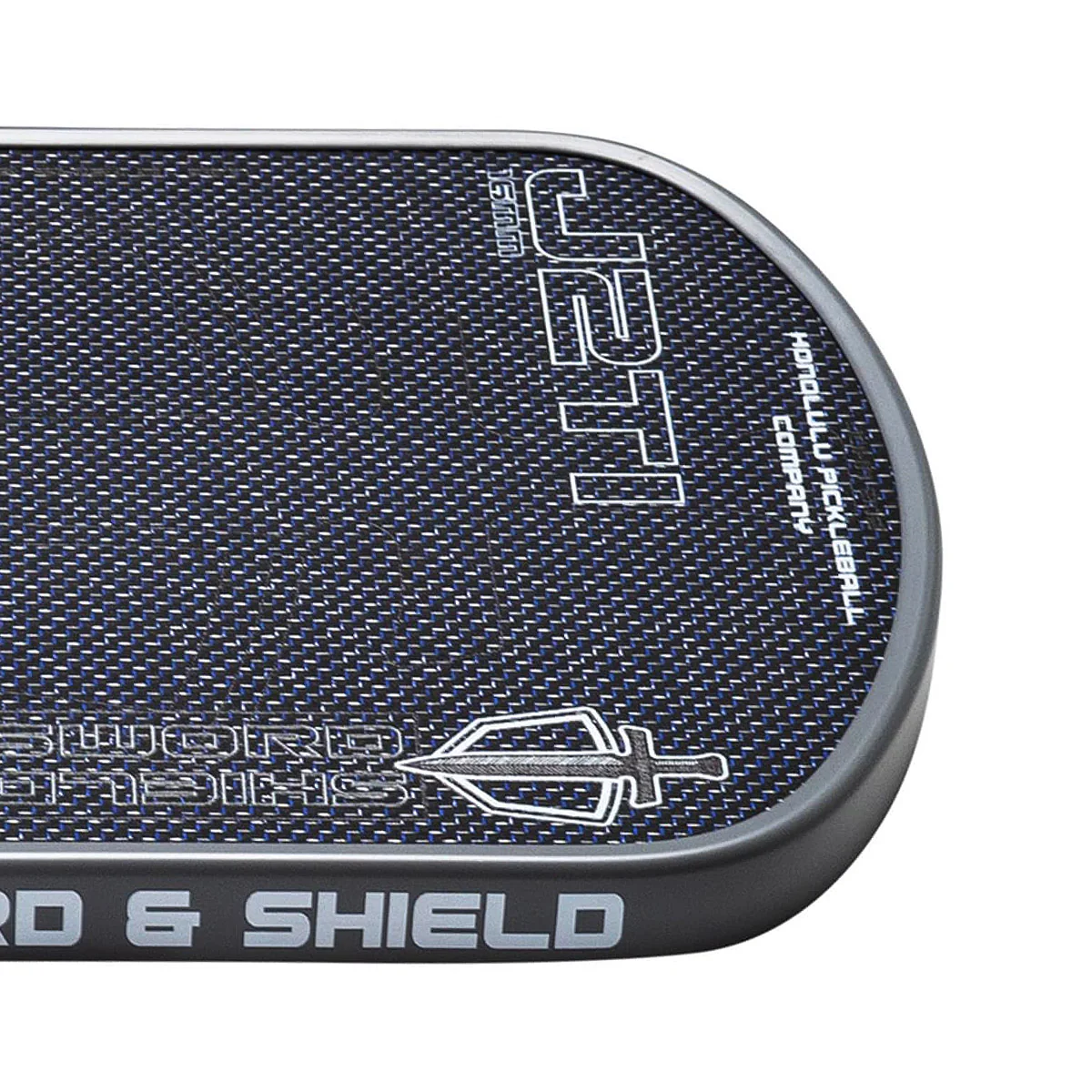 Honolulu Sword & Shield J2Ti Carbon & Titanium Pickleball Paddle - Image 4
