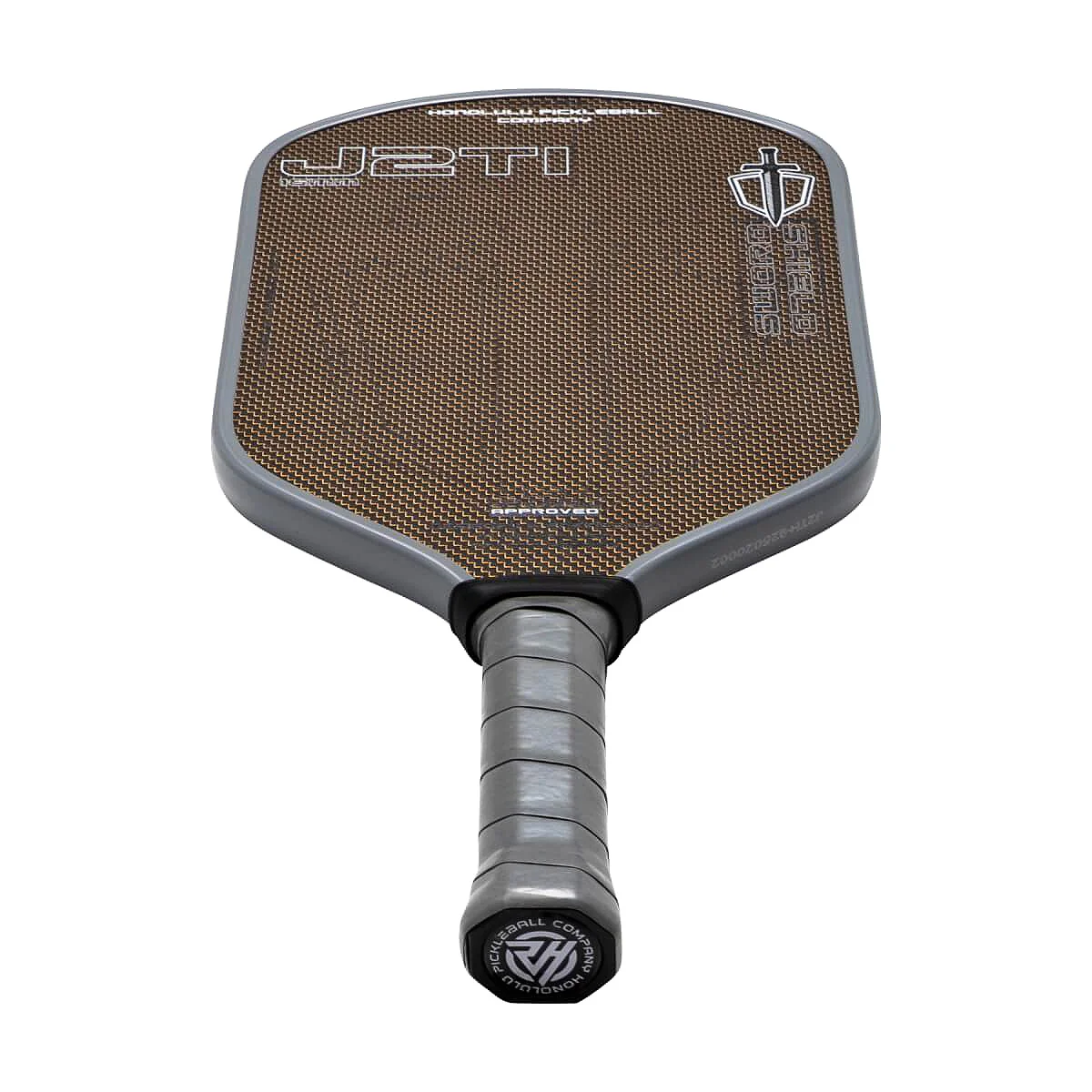 Honolulu Sword & Shield J2Ti Carbon & Titanium Pickleball Paddle - Image 6