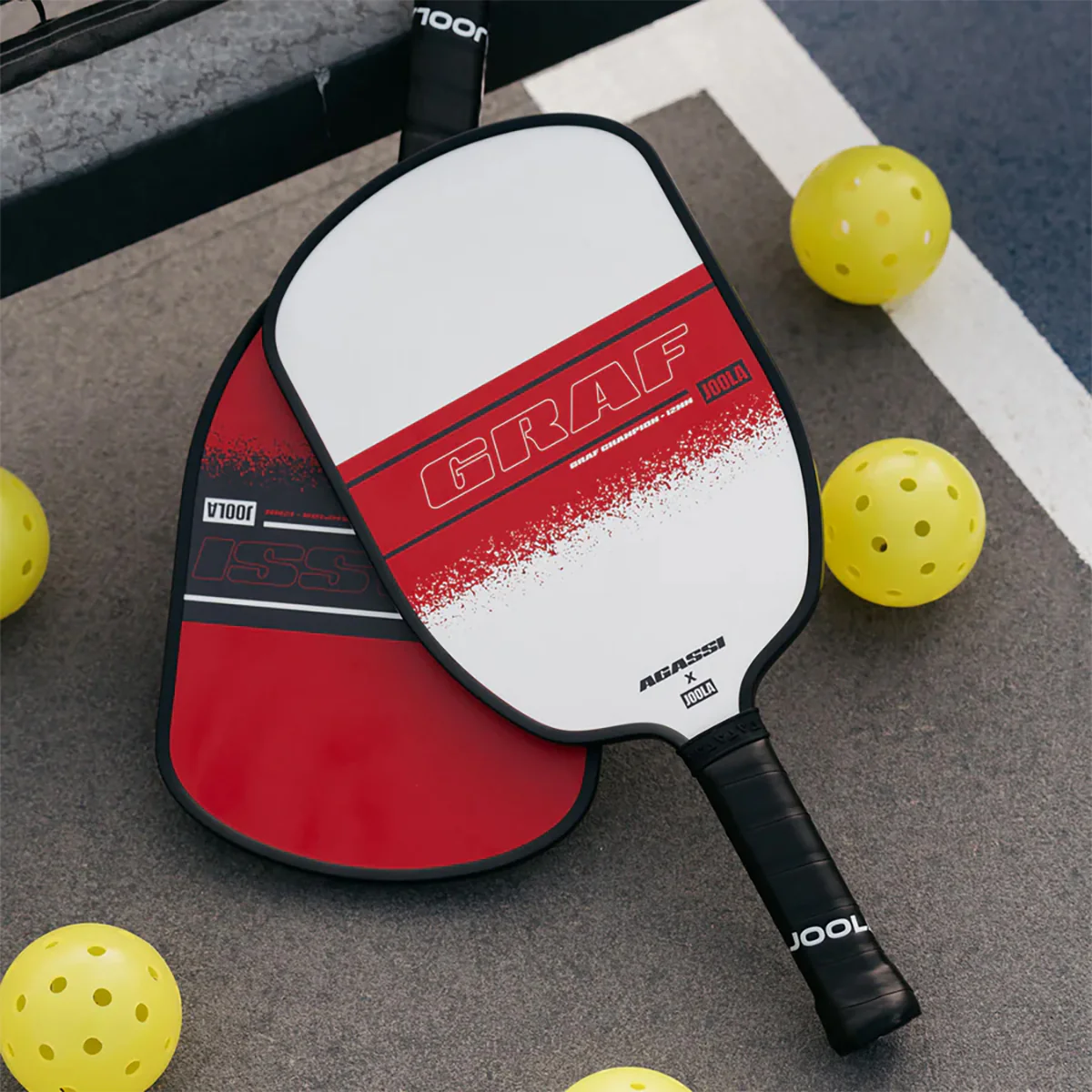 JOOLA Agassi/Graf Champion Pickleball Paddle Set - Image 4