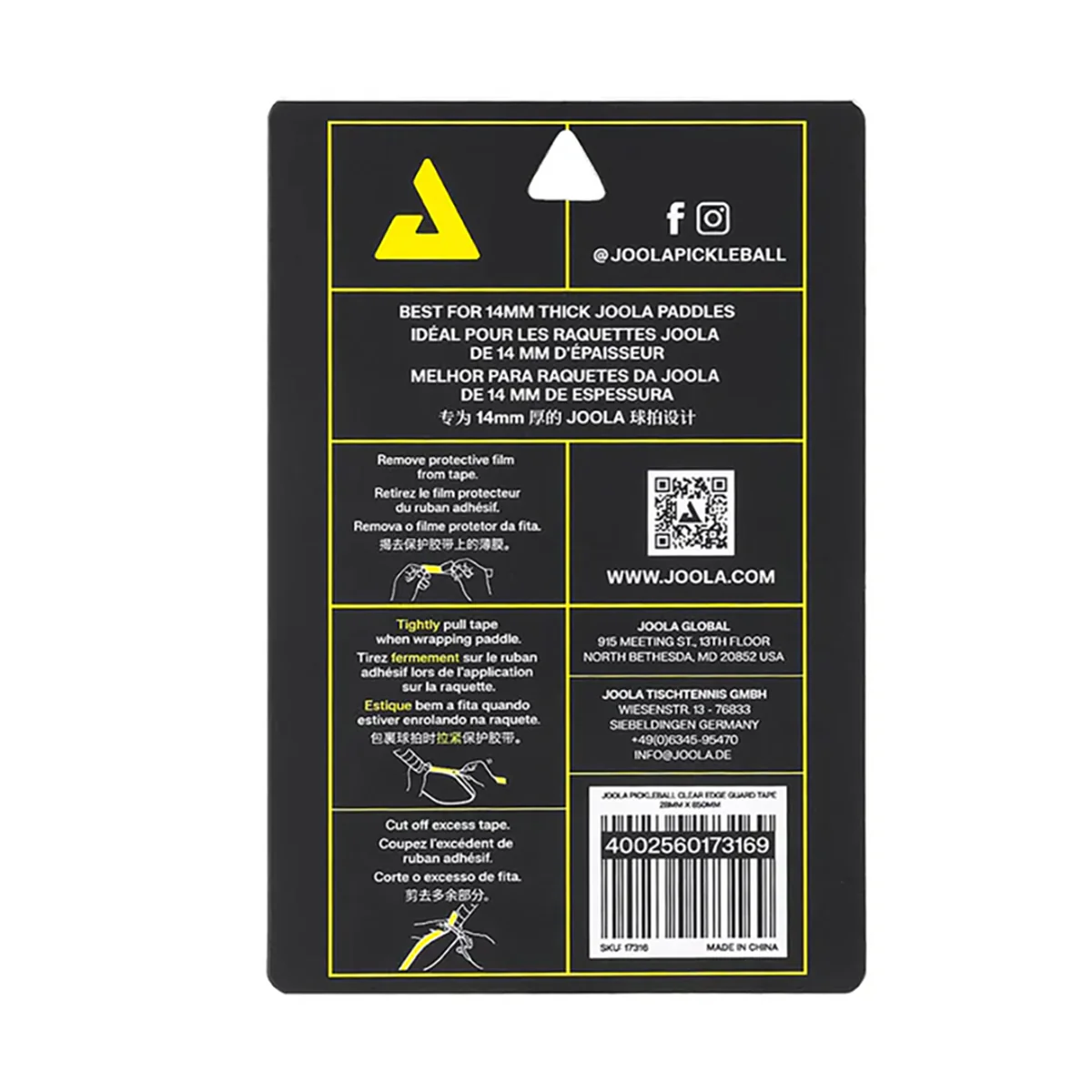 JOOLA Pickleball Edge Guard Tape - Image 2