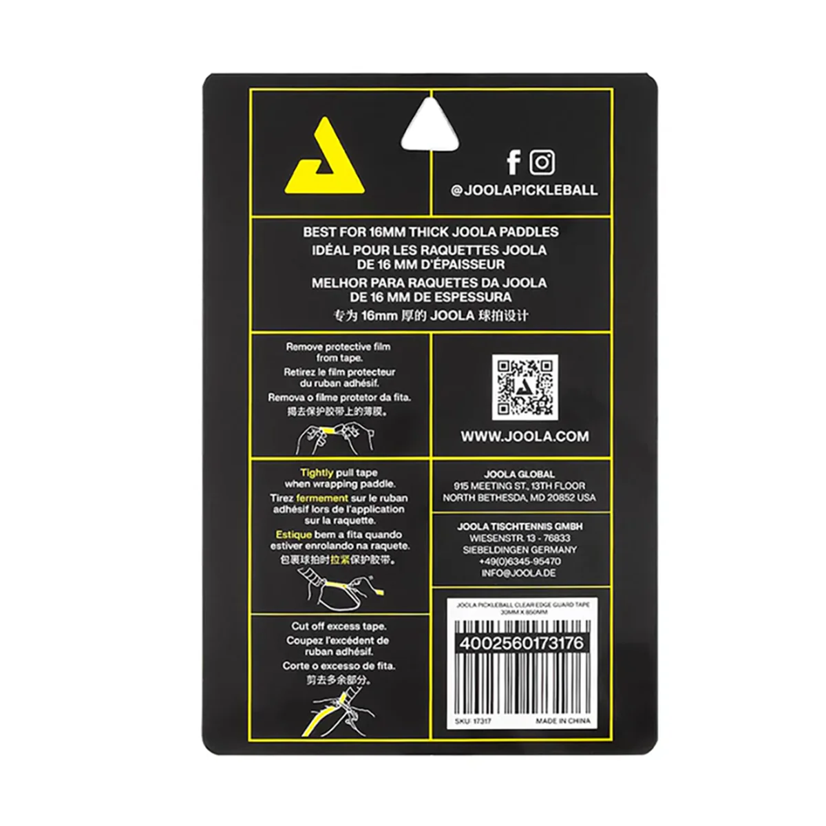 JOOLA Pickleball Edge Guard Tape - Image 4