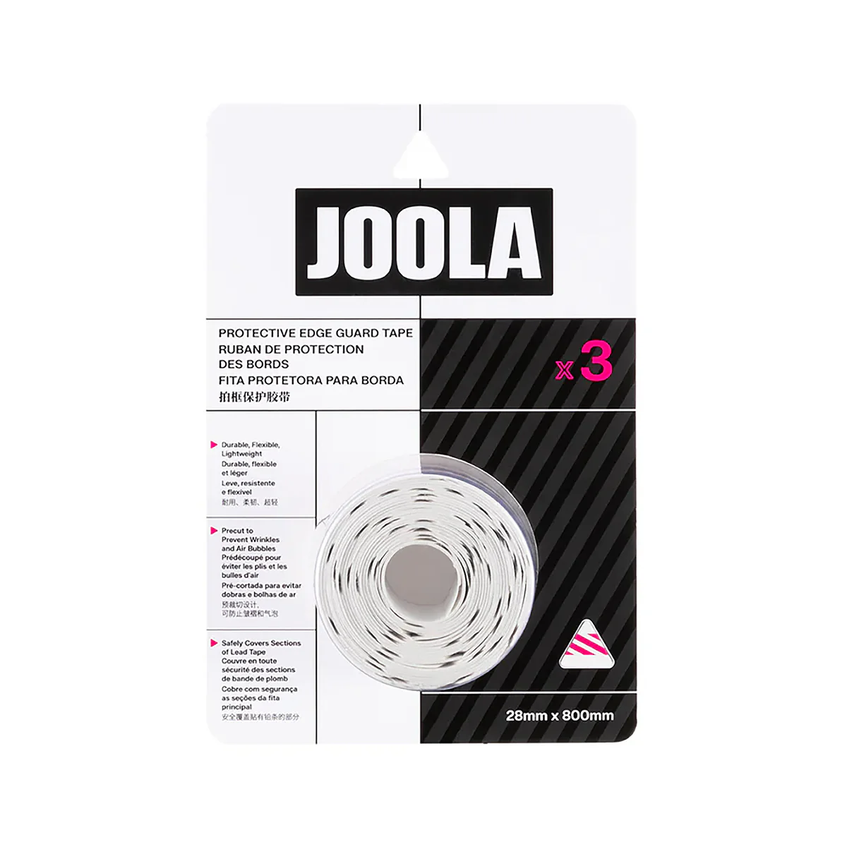 JOOLA Pro IV Pickleball Edge Guard Tape – 3-Pack - Image 2