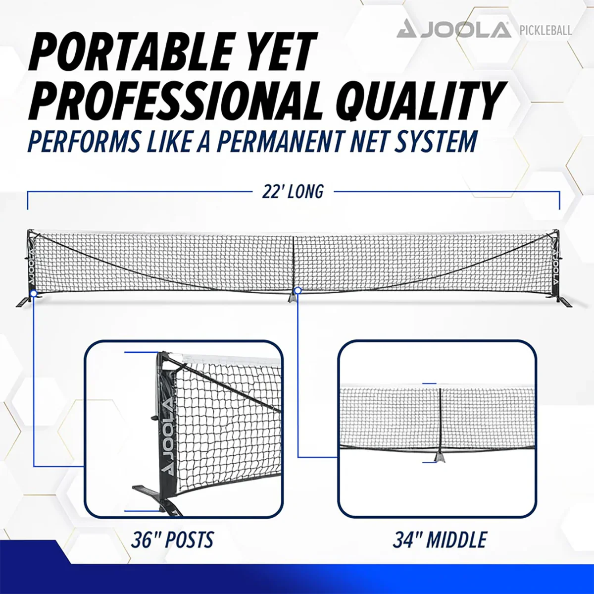 JOOLA Symmetry Pickleball Net - Image 7
