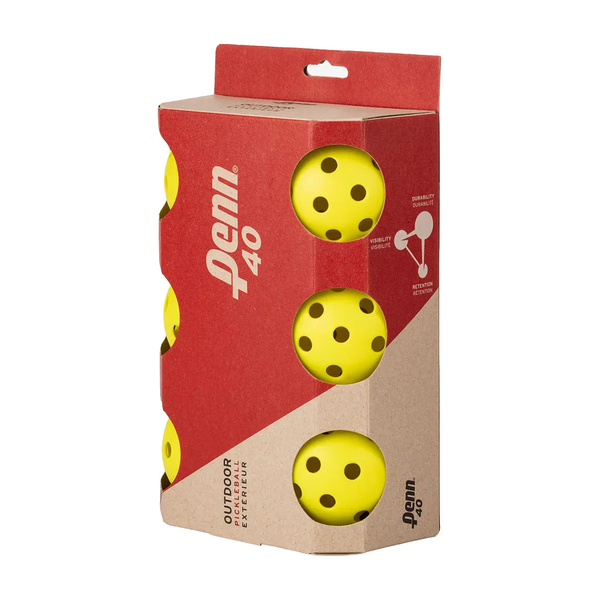 Penn 40 Outdoor Pickleballs - Image 3