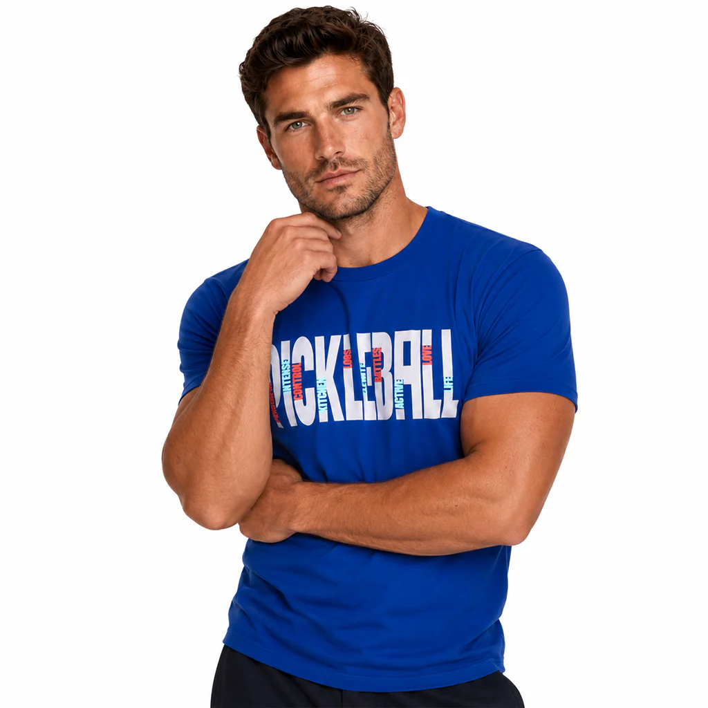 Pickleball Acrostic Graphic T-Shirt - Image 2