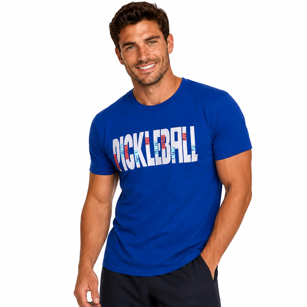 Pickleball Acrostic Graphic T-Shirt - Image 3