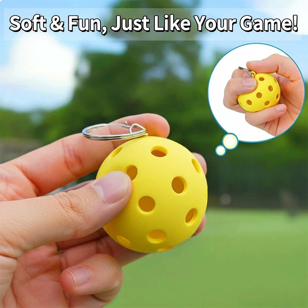 Pickleball Keychains - Image 2