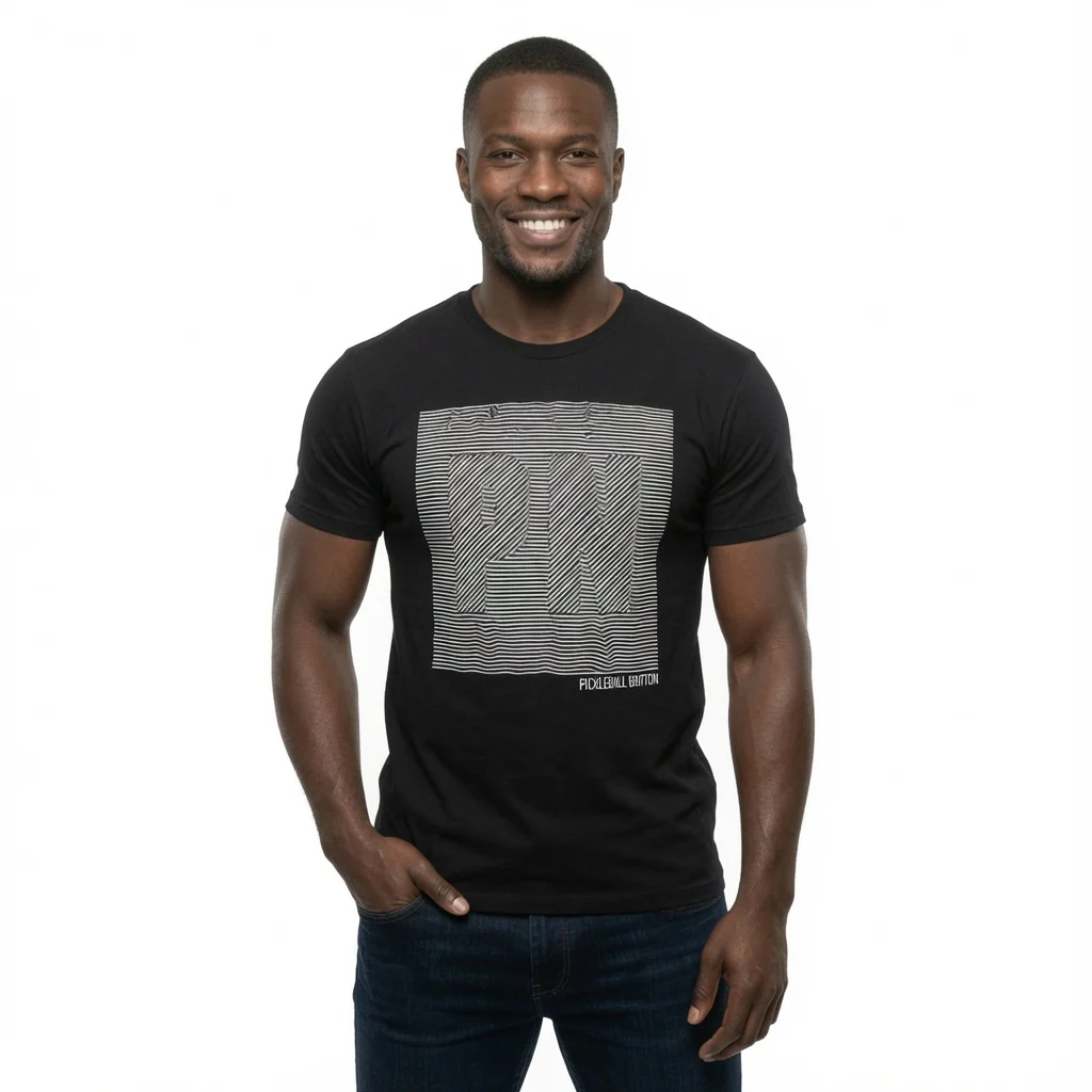 PN Illusion Pickleball Nation Graphic T-Shirt - Image 2