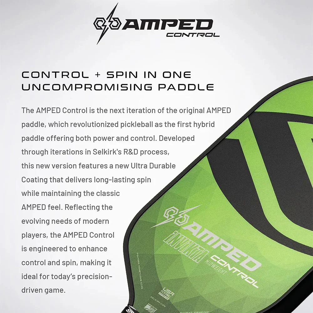 Selkirk Amped Control Epic Pickleball Paddle - Image 9