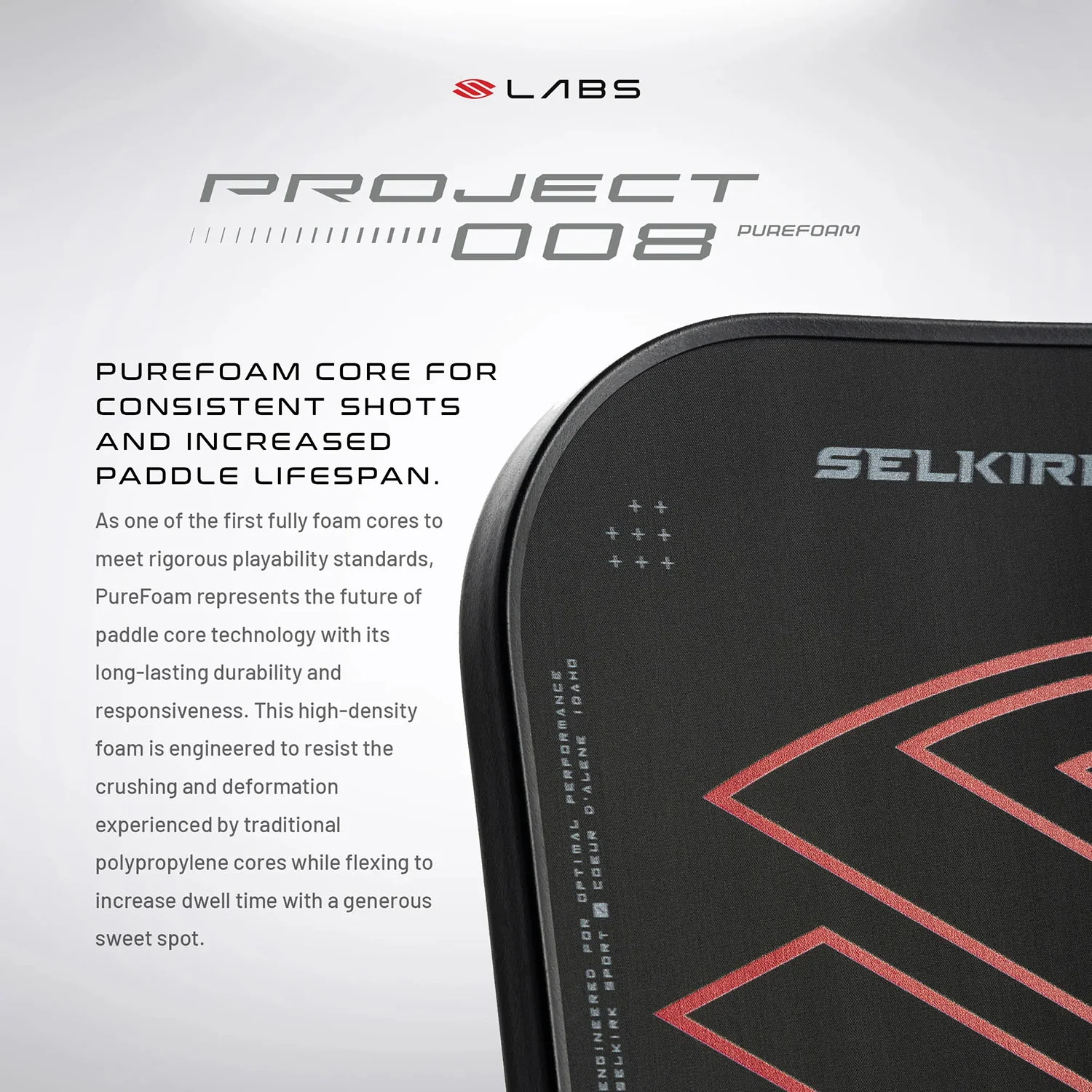 Selkirk LABS Project 008 Invikta 16mm Pickleball Paddle - Image 8