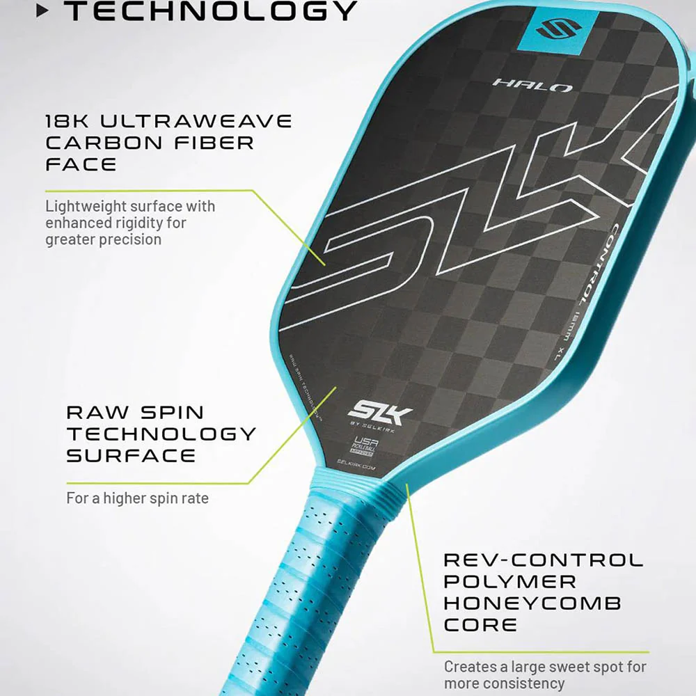 Selkirk SLK Halo Control XL Pickleball Paddle - Image 13