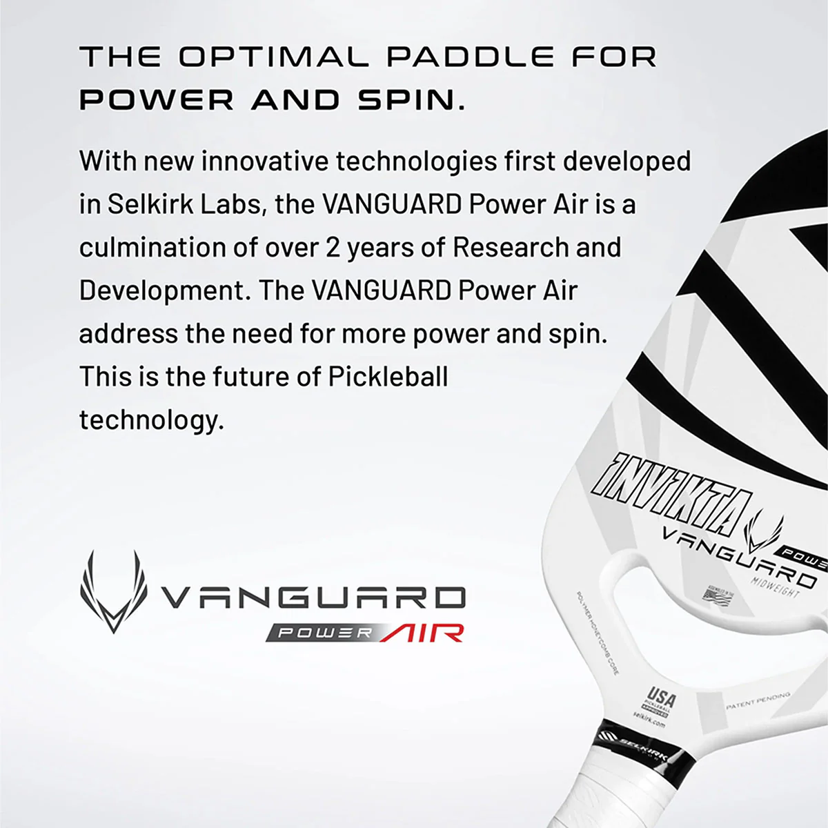 Selkirk Vanguard Power Air Invikta Pickleball Paddle - Image 16