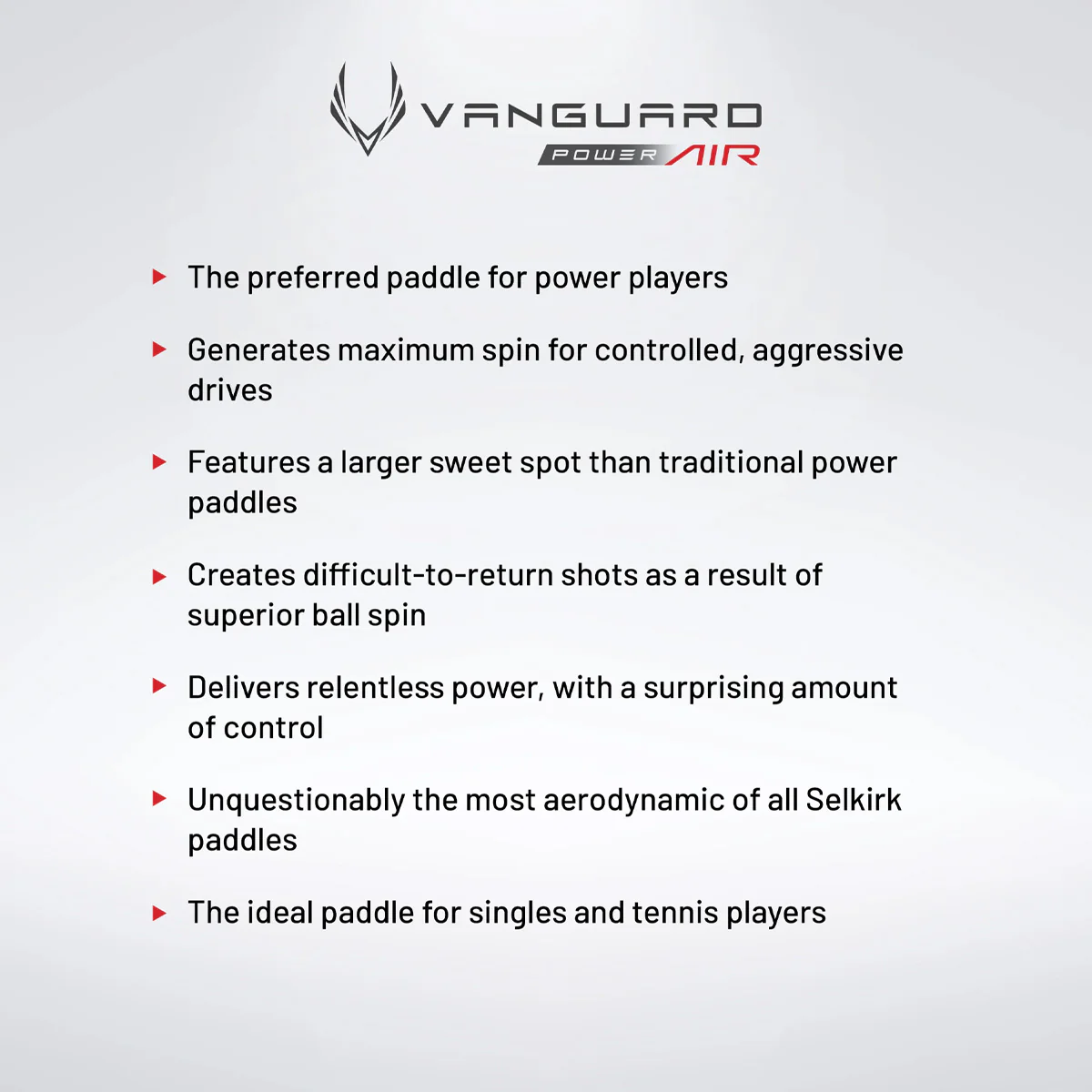 Selkirk Vanguard Power Air Invikta Pickleball Paddle - Image 17