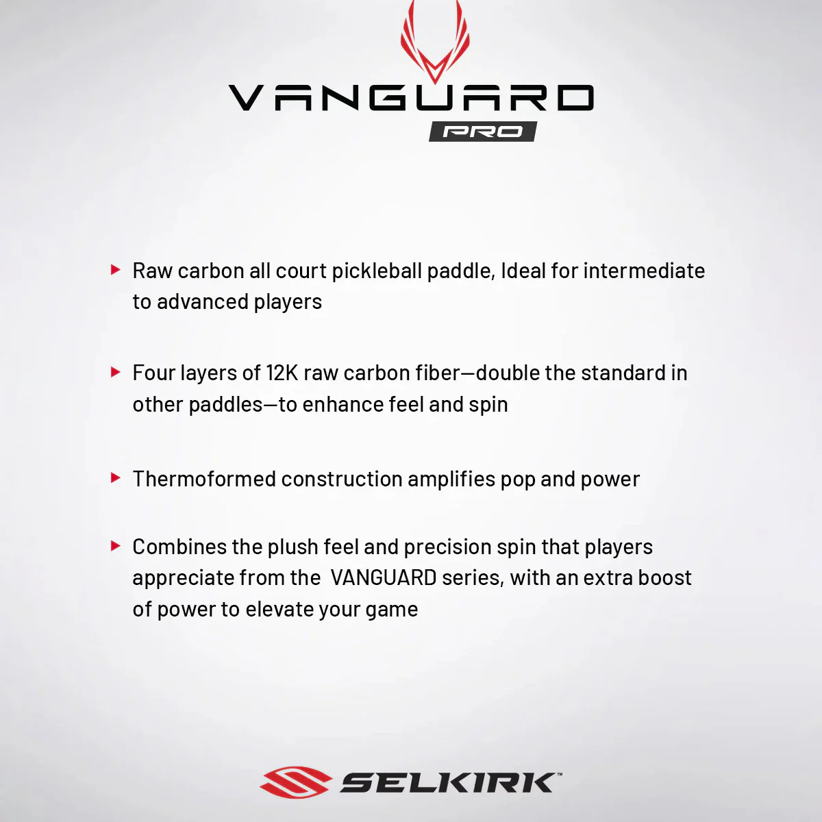 Selkirk Vanguard Pro Invikta Pickleball Paddle - Image 11