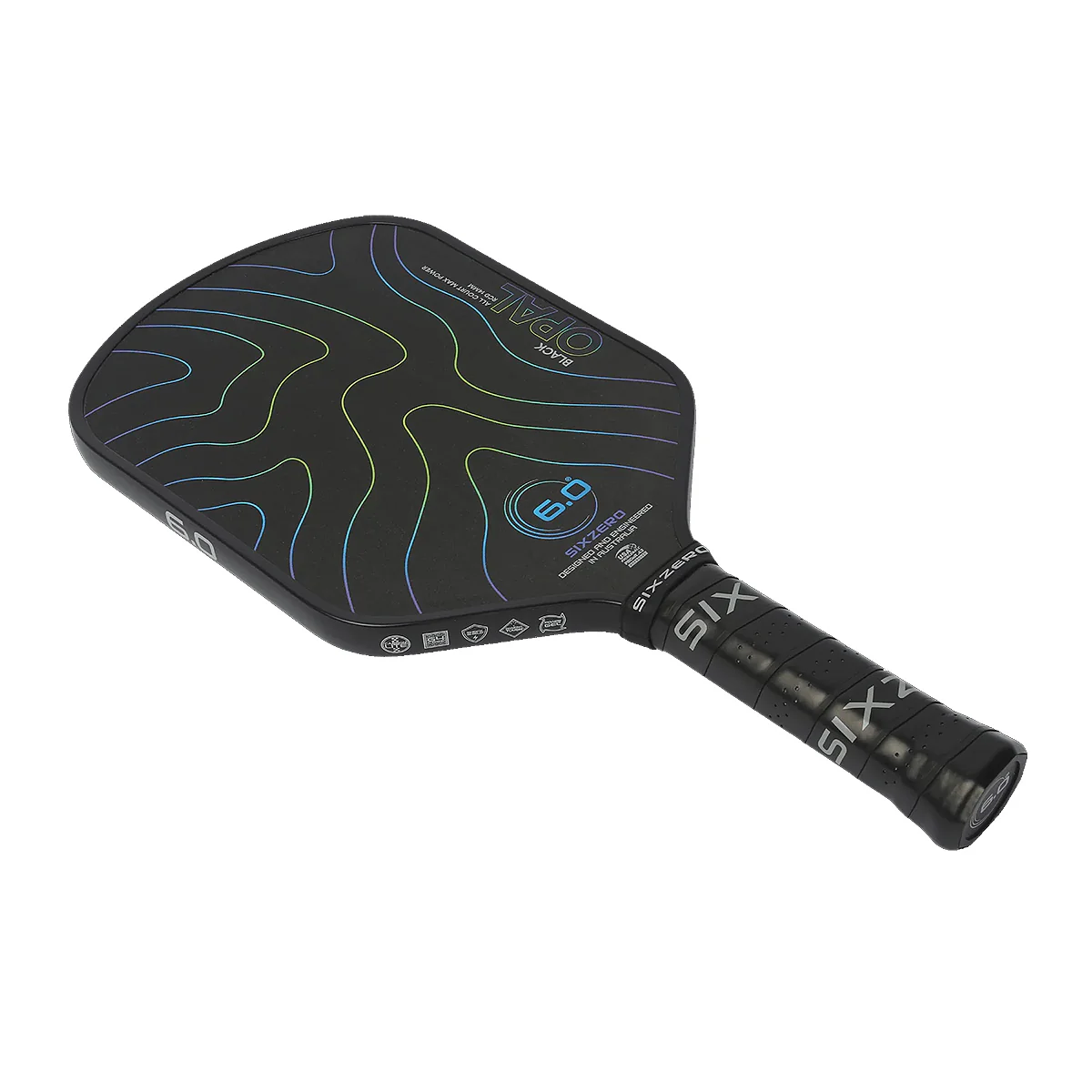 Six Zero Black Opal Pickleball Paddle - Image 3