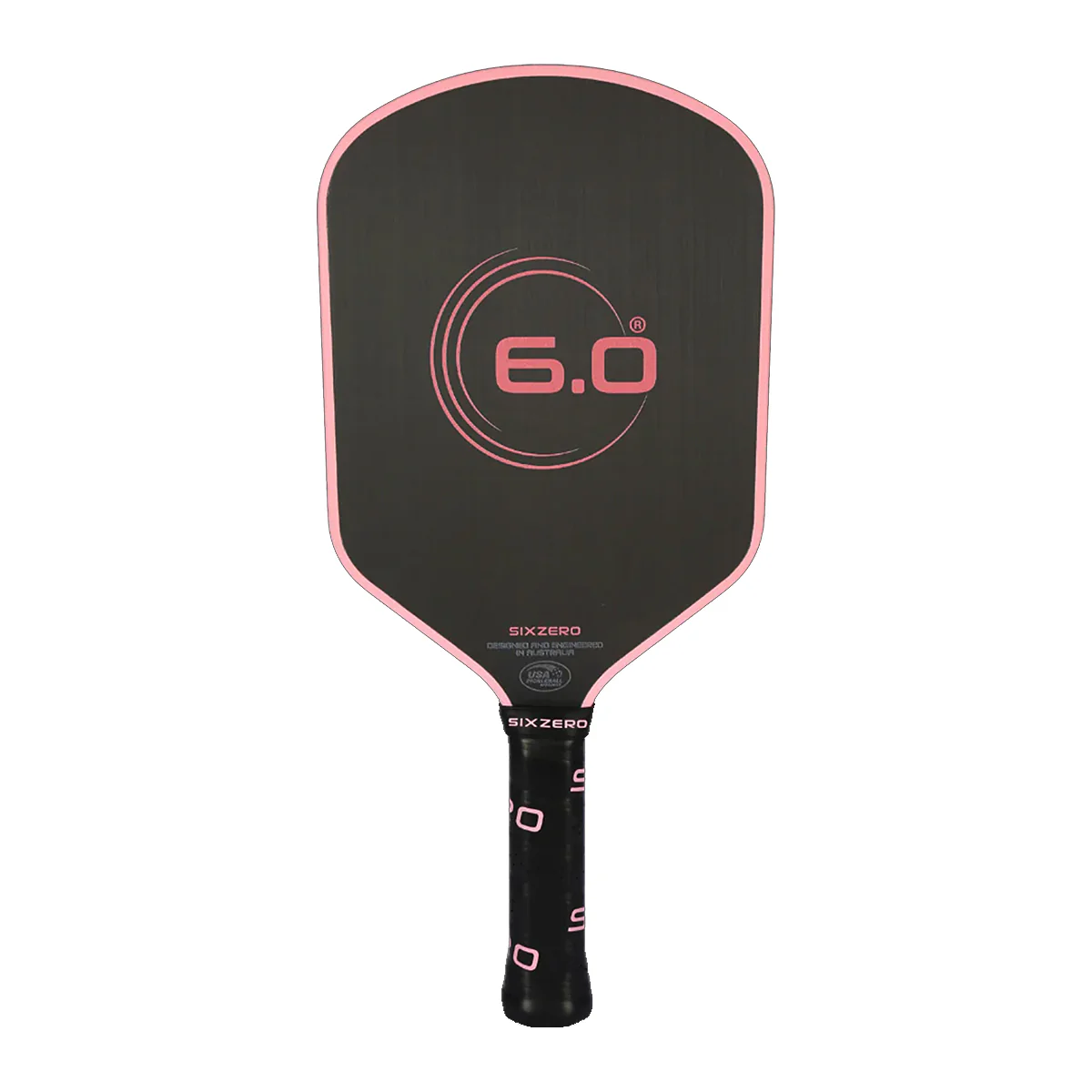 Six Zero Infinity Edgeless Double Black Diamond Control Pickleball Paddle - Image 9