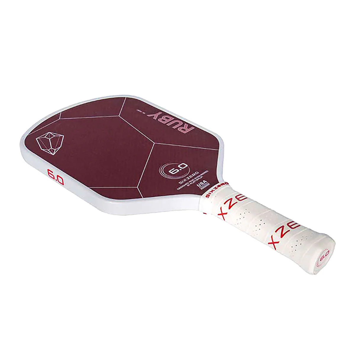 Six Zero Ruby 16mm Pickleball Paddle - Image 3