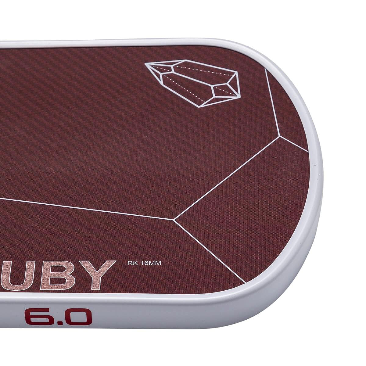 Six Zero Ruby 16mm Pickleball Paddle - Image 5