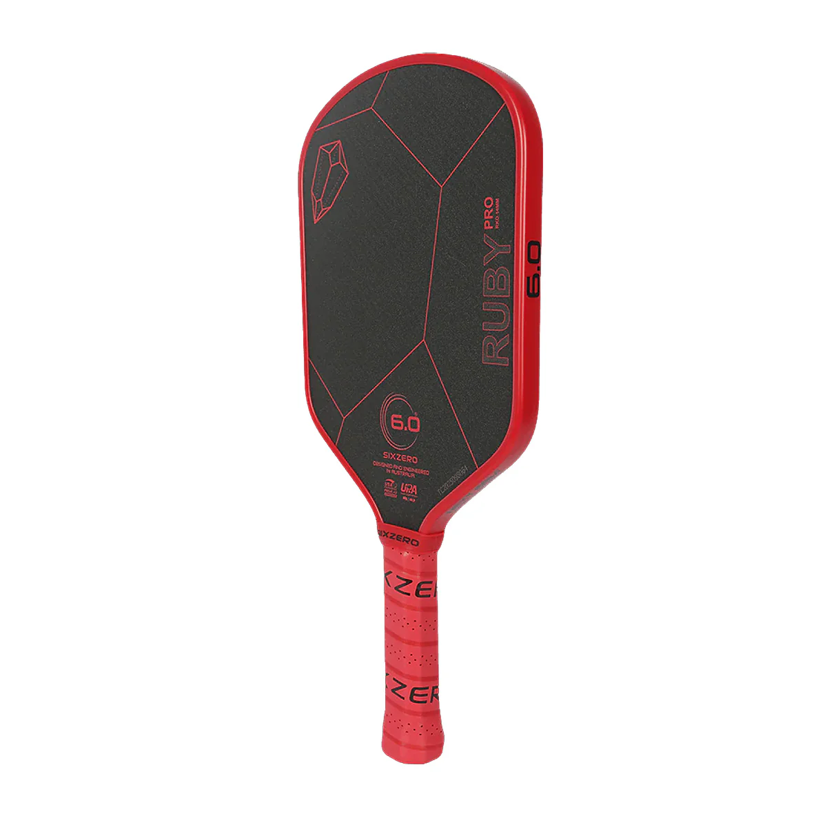 Six Zero Ruby Pro 14mm Pickleball Paddle - Image 2
