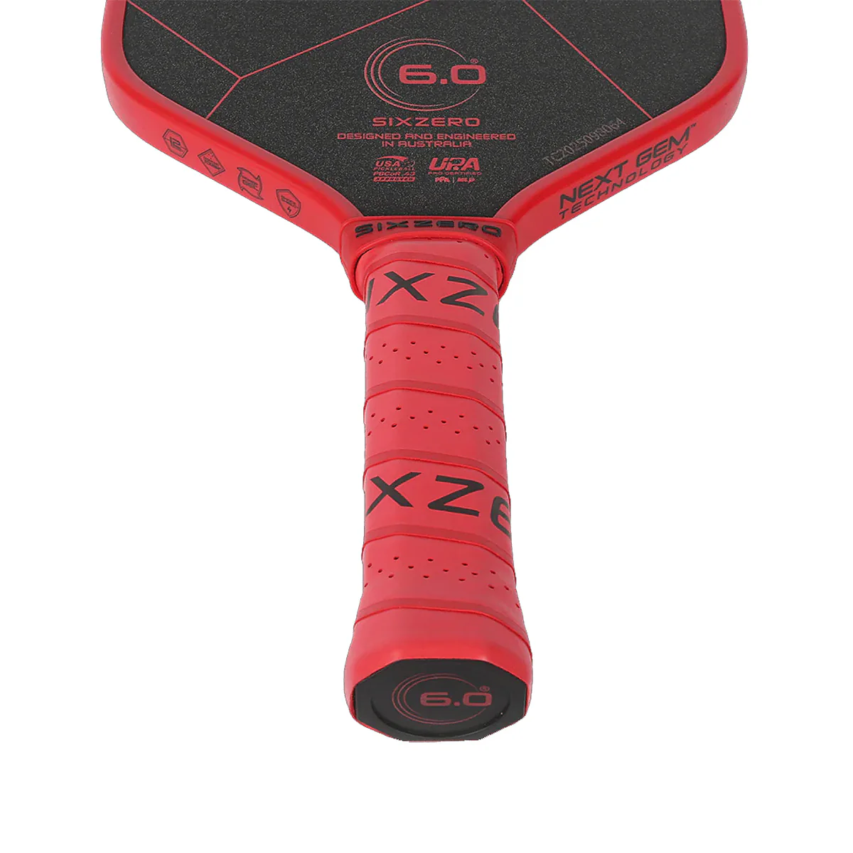 Six Zero Ruby Pro 14mm Pickleball Paddle - Image 4