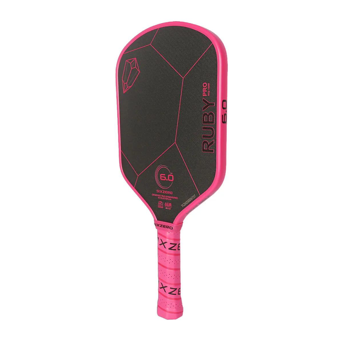 Six Zero Ruby Pro 14mm Pickleball Paddle - Image 8