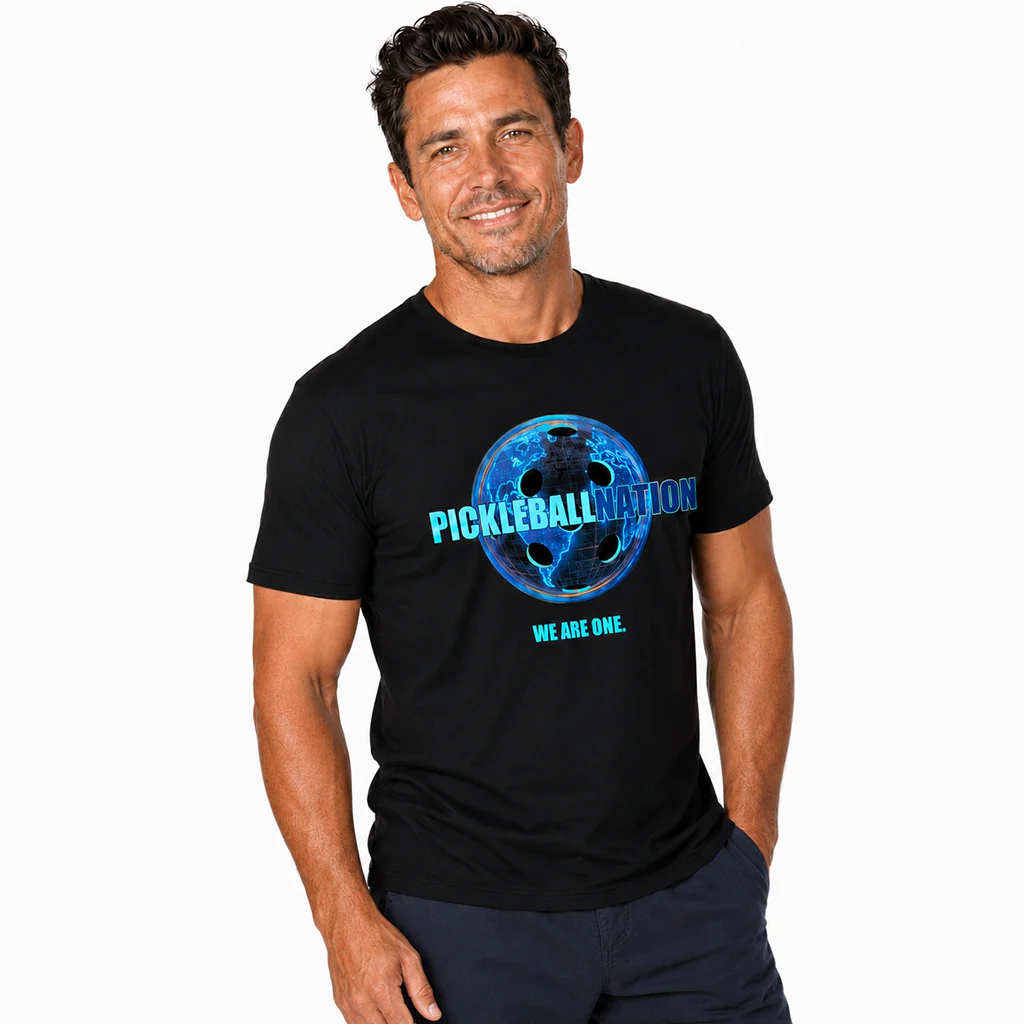 We Are One Pickleball Nation Graphic T-Shirt - Image 2