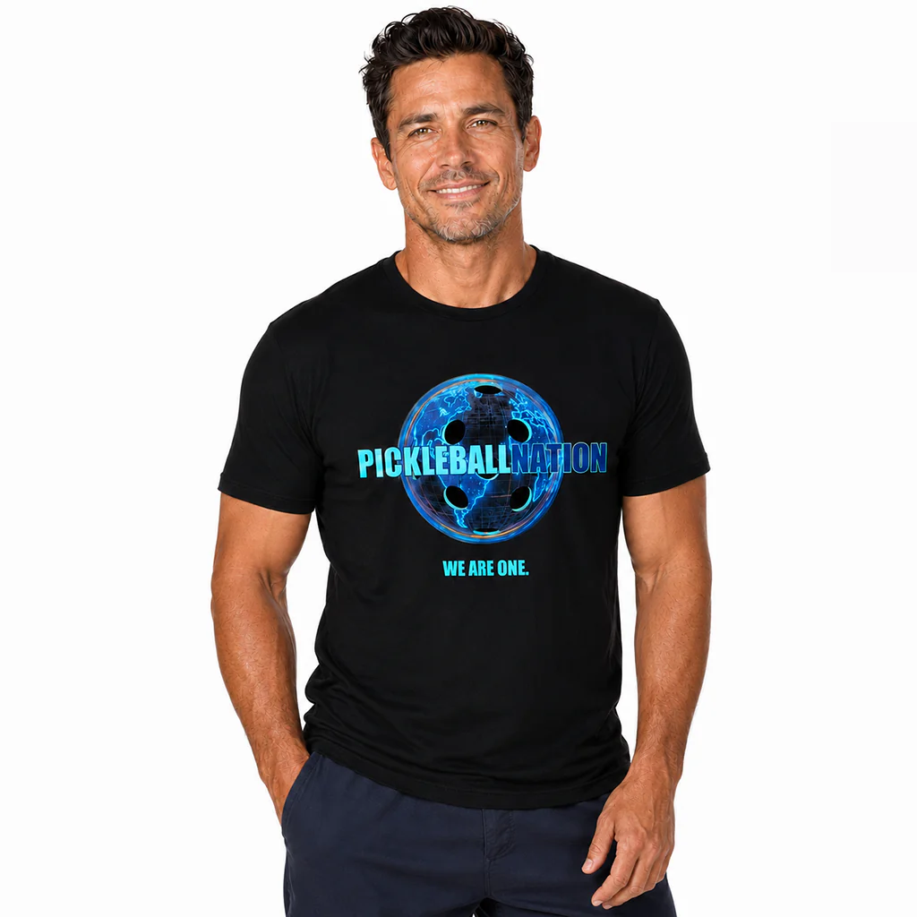 We Are One Pickleball Nation Graphic T-Shirt - Image 3